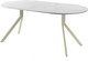 Миниатюра изображения товара Обеденный стол AMC Elite Е18(900) D1 (бежевый/мрамор кристалл)