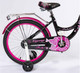 Миниатюра изображения товара Детский велосипед ZigZag Girl 14 / ZG-1425 (черный/малиновый)