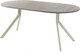 Миниатюра изображения товара Обеденный стол AMC Elite Е18(800) D1 (бежевый/дуб уайт-ривер песочно-бежевый)