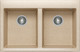 Миниатюра изображения товара Мойка кухонная Polygran Brig 790 (опал)