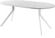 Миниатюра изображения товара Обеденный стол AMC Elite Е18(800) D1 (белый/мрамор кристалл)