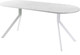 Миниатюра изображения товара Обеденный стол AMC Elite Е18(1200) D3 (белыймМрамор кристалл)