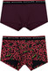 Миниатюра изображения товара Комплект мужских трусов Mark Formelle 411215-2 (р.90-100, винный/перчики на черном)