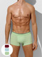 Миниатюра изображения товара Комплект мужских трусов Mark Formelle 411215-3 (р.82-92, зеленая дымка/голубой/вино)