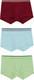 Миниатюра изображения товара Комплект мужских трусов Mark Formelle 411215-3 (р.82-92, зеленая дымка/голубой/вино)