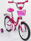 Миниатюра изображения товара Детский велосипед ZigZag Girl / ZG-1832 (малиновый, разобранный, в коробке)