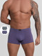 Миниатюра изображения товара Комплект мужских трусов Mark Formelle 411216-2 (р.102-112, пыльно-фиолетовый/текст на графите)