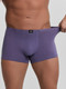 Миниатюра изображения товара Комплект мужских трусов Mark Formelle 411216-2 (р.102-112, пыльно-фиолетовый/текст на графите)