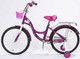 Миниатюра изображения товара Детский велосипед ZigZag Girl 18 / ZG-1834 (фиолетовый, разобранный, в коробке)