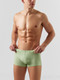 Миниатюра изображения товара Комплект мужских трусов Mark Formelle 411216-3 (р.86-96, зеленая дымка/синий океан/черный)