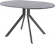 Миниатюра изображения товара Обеденный стол AMC Elite Е18(1100) D3 (графит/бетон чикаго светло-серый)