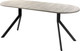 Миниатюра изображения товара Обеденный стол AMC Elite Е18(1200) D3 (черный/дуб уайт-ривер песочно-бежевый)