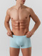 Миниатюра изображения товара Комплект мужских трусов Mark Formelle 411216-3 (р.90-100, голубой/узор на голубой дымке/атлантика)