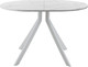 Миниатюра изображения товара Обеденный стол AMC Elite Е18(1100) D3 (серебро/мрамор кристалл)