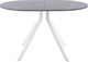 Миниатюра изображения товара Обеденный стол AMC Elite Е18(1100) D3 (белый/бетон чикаго светло-серый)