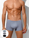 Миниатюра изображения товара Комплект мужских трусов Mark Formelle 411216-3 (р.90-100, сизый/полоска горизонтальная/черный)