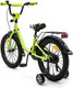 Миниатюра изображения товара Детский велосипед ZigZag Zoo / ZG-1884 (зеленый, разобранный, в коробке)