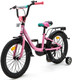 Миниатюра изображения товара Детский велосипед ZigZag Zoo / ZG-1882 (розовый, разобранный, в коробке)