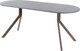 Миниатюра изображения товара Обеденный стол AMC Elite Е18(1100) D3 (капучино/бетон чикаго светло-серый)