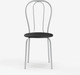 Миниатюра изображения товара Стул Mio Tesoro Тюльпан Плюс (черный/металлик)