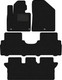 Миниатюра изображения товара Комплект ковриков для авто Alicosta 2332_1_PR-6 д/Kia Sorento Prime III SUV 7мест/UM+3ряд 2014-2020 (ворс, черный)