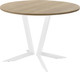 Миниатюра изображения товара Обеденный стол AMC Elite Е19(800) D1 (белый/дуб небраска натур)