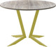 Миниатюра изображения товара Обеденный стол AMC Elite Е19(800) D1 (золото/дуб уайт-ривер песочно-бежевый)