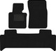 Миниатюра изображения товара Комплект ковриков для авто Alicosta 0649_1_PR-6 для Land Rover Range Rover III SUV/L322 (ворс, черный)