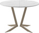 Миниатюра изображения товара Обеденный стол AMC Elite Е19(800) D1 (капучино/мрамор кристалл)