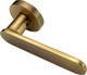 Миниатюра изображения товара Ручка дверная Lockstyle Ova ZR MAB (французская бронза)