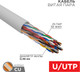 Миниатюра изображения товара Кабель Rexant U/UTP CAT 5е PVC 25PR 24AWG / 01-1013-R (305м, серый)