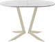 Миниатюра изображения товара Обеденный стол AMC Elite Е19(1200) D3 (бежевый/мрамор кристалл)
