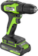 Миниатюра изображения товара Аккумуляторная дрель-шуруповерт Greenworks GD24DD35 бесщеточная 24V / 3704007CUA (с АКБ 2Ач и ЗУ)