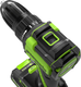 Миниатюра изображения товара Аккумуляторная дрель-шуруповерт Greenworks DD345 бесщеточная 24V / 3708307CUA (с АКБ 2Ач и ЗУ)