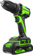 Миниатюра изображения товара Аккумуляторная дрель-шуруповерт Greenworks DD345 бесщеточная 24V / 3708307CUA (с АКБ 2Ач и ЗУ)