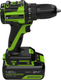Миниатюра изображения товара Аккумуляторная дрель-шуруповерт Greenworks DD345 бесщеточная 24V / 3708307CUB (с АКБ 4Ач и ЗУ)