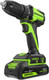 Миниатюра изображения товара Аккумуляторная дрель-шуруповерт Greenworks DD345 бесщеточная 24V / 3708307CUC (с 2-мя АКБ 2Ач и ЗУ)