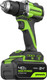 Миниатюра изображения товара Аккумуляторная дрель-шуруповерт Greenworks DD560 / 3708407CUB