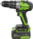 Миниатюра изображения товара Аккумуляторная дрель-шуруповерт Greenworks GD24DD60 бесщеточная 24V / 3704107CUB (с АКБ 4Ач и ЗУ)