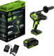 Миниатюра изображения товара Аккумуляторная дрель-шуруповерт Greenworks GD24DD90 бесщеточная 24V / 3707507CUB (с АКБ 4Ач и ЗУ)