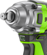Миниатюра изображения товара Аккумуляторный гайковерт Greenworks GD24IW400 бесщеточный 24V / 3802907CUG (с АКБ 5Ач и ЗУ)