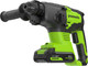 Миниатюра изображения товара Перфоратор Greenworks GD24SDS2 / 3803007CUA