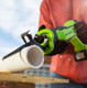 Миниатюра изображения товара Сабельная пила Greenworks GPT-BLRS-1 бесщеточная 24V / 1200607CUB (с АКБ 4Ач и ЗУ)