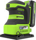 Миниатюра изображения товара Вибрационная шлифовальная машина Greenworks G24SS14 / 3100507CUA