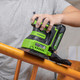 Миниатюра изображения товара Вибрационная шлифовальная машина Greenworks G24SS14 / 3100507CUA