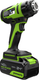 Миниатюра изображения товара Строительный фен Greenworks G24HG 24V 550°С / 3400207CUB (с АКБ 4Ач и ЗУ)