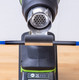 Миниатюра изображения товара Строительный фен Greenworks G24HG 24V 550°С / 3400207CUB (с АКБ 4Ач и ЗУ)