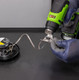 Миниатюра изображения товара Строительный фен Greenworks G24HG 24V 550°С / 3400207CUB (с АКБ 4Ач и ЗУ)