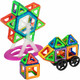Миниатюра изображения товара Конструктор магнитный Brauberg Kids Magnetic Blocks / 665720