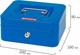 Миниатюра изображения товара Денежный ящик Brauberg 291351 (синий)